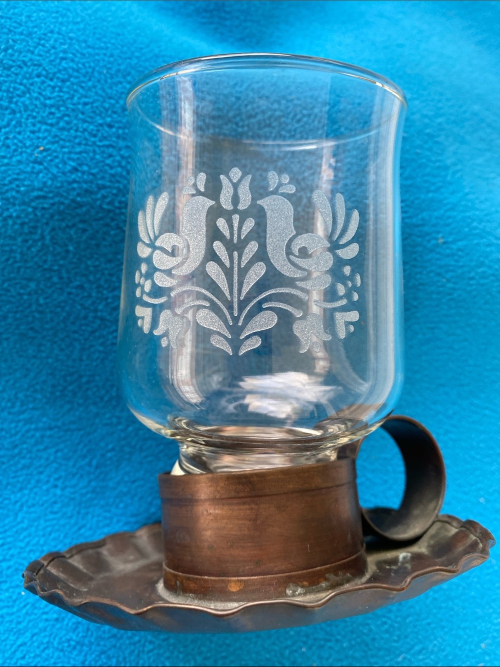 Vintage Pfaltzgraff Candle Holder USA